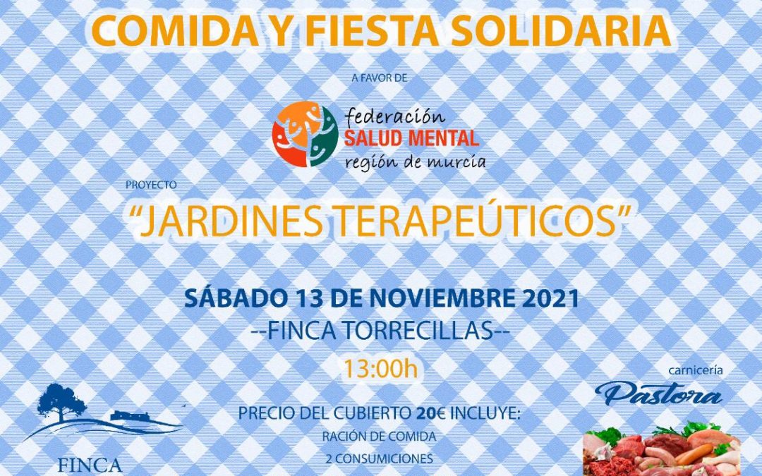 Proyecto JARDINES TERAPEÚTICOS presentación sábado 13 noviembre 2021
